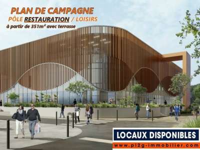 Local restauration 331m² à louer Plan de Campagne