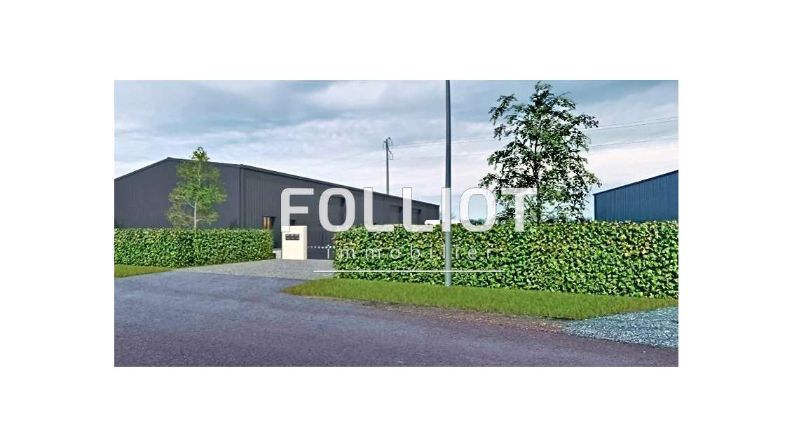 Loue local commercial de 183m² neuf en ZA à Lessay