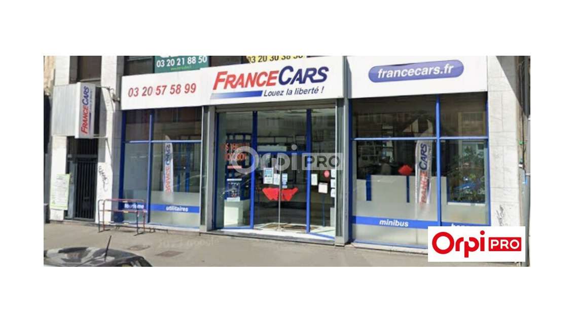 A louer local commercial 272m² à Lille (59800)