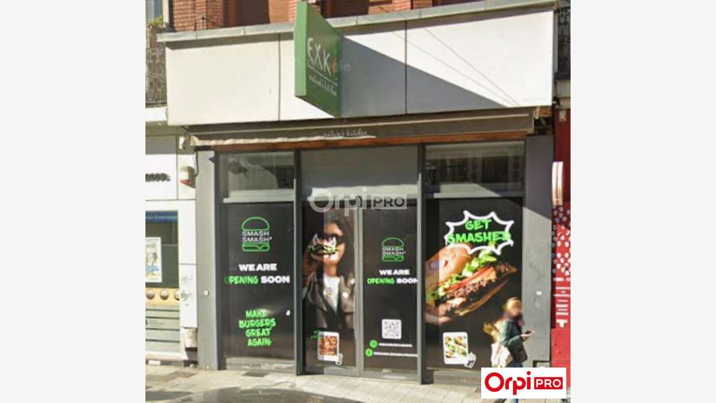 A louer local commercial 230m² Lille (59800)
