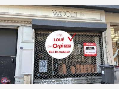 A louer local commercial de 52m² à Lille (59000)