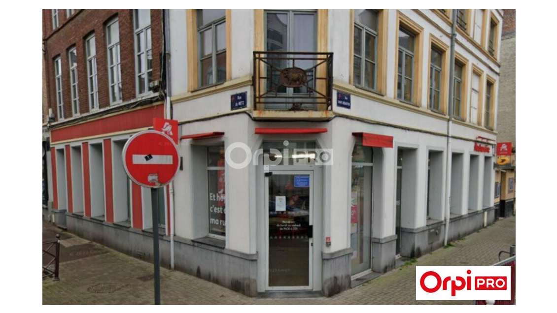 A louer local commercial 120m² à Lille 