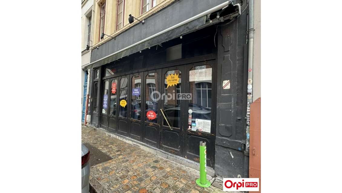 A louer local commercial de 70m² à Lille (59000)