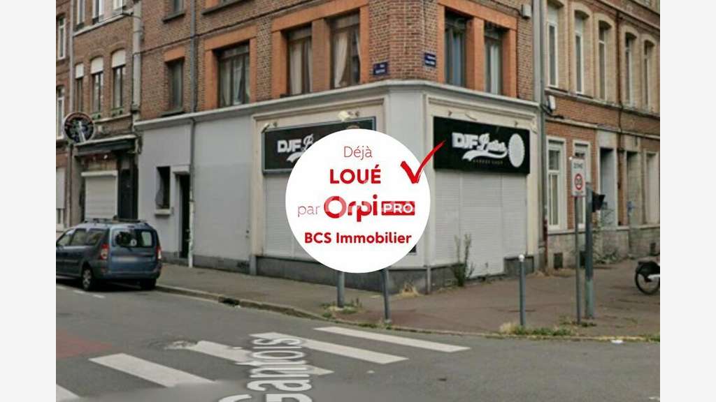 A louer local 54m² axe stratégique de Lille