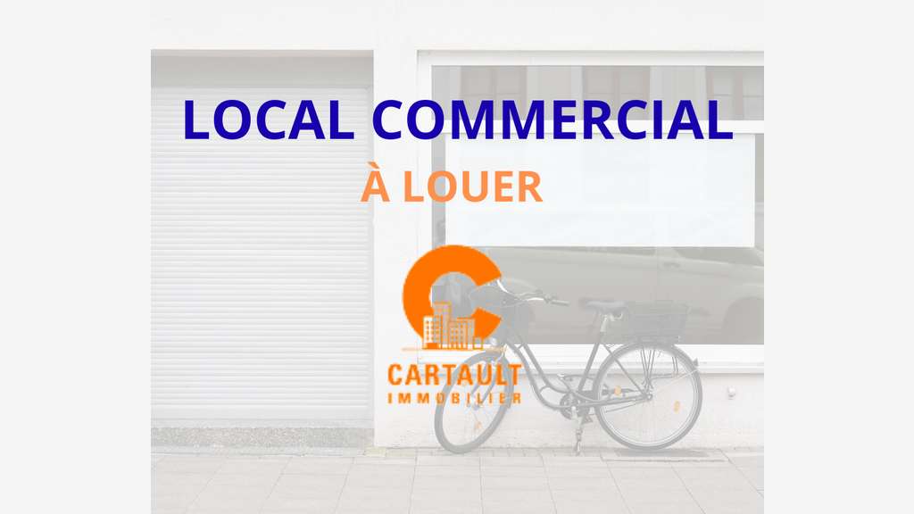 A louer local commercial 65m² à Lille centre