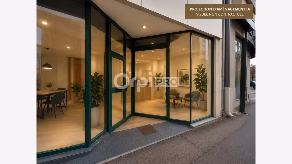 Location local commercial 70m² en RDC à Limoges 