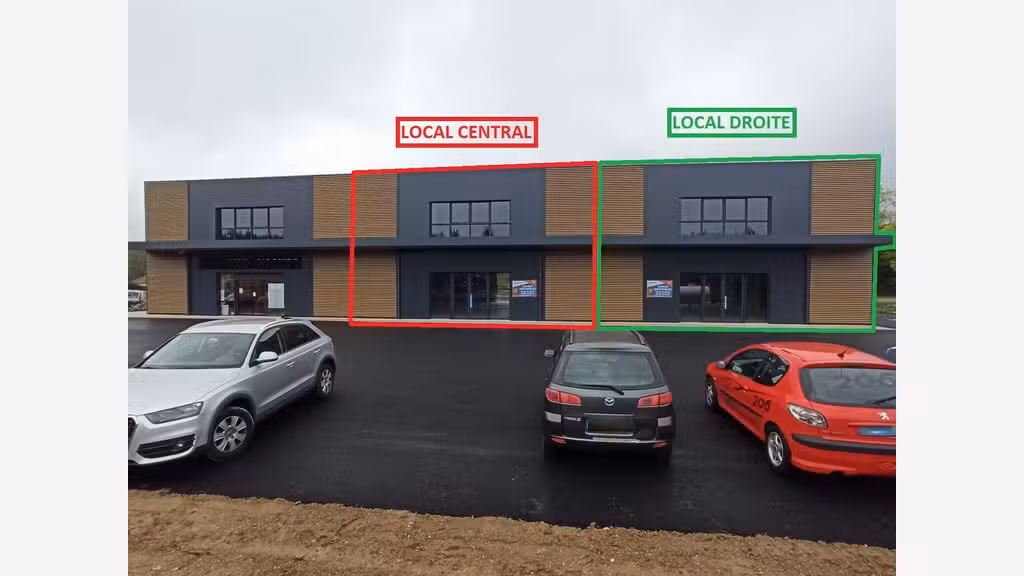 Loue local de 430m² à 10 minutes Limoges