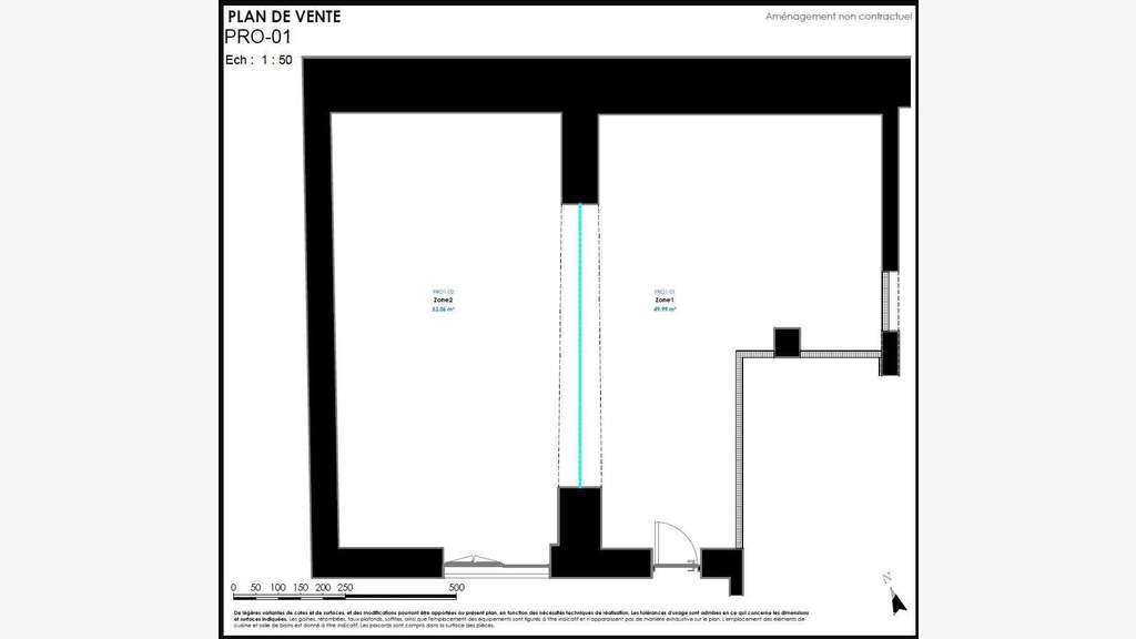 Loue local d'activité de 115m² à Lons-le-Saunier