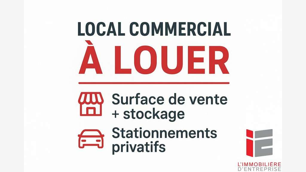 Local commercial 750m² à louer à Lorient
