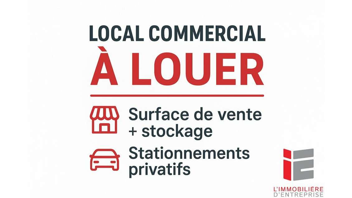 Local commercial 750m² à louer à Lorient