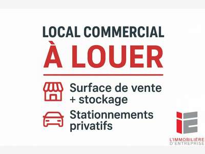 Local commercial 750m² à louer à Lorient