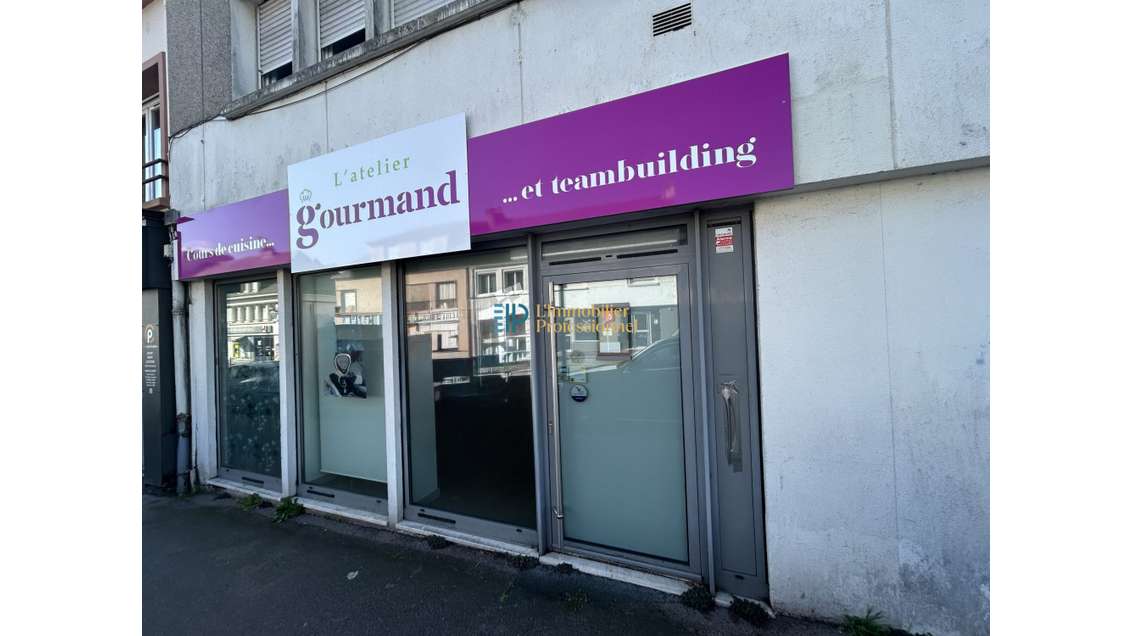 A louer local commercial 168m² à Lorient Keryado