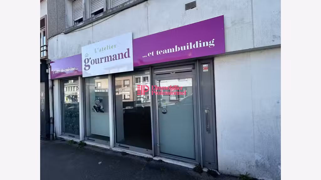 A louer local commercial 168m² à Lorient Keryado