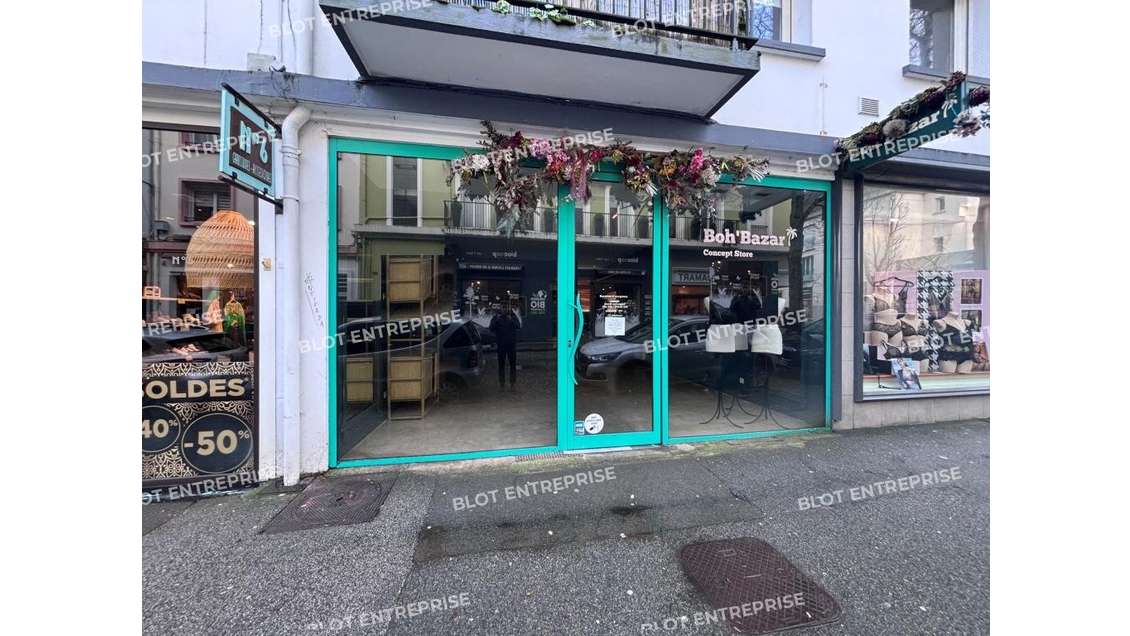 A louer local 55m² dans rue commerçante de Lorient