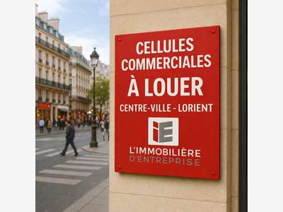 A louer cellules commerciales centre ville Lorient