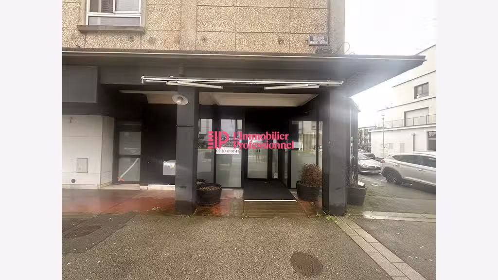 A louer local commercial de 208m² à Lorient centre