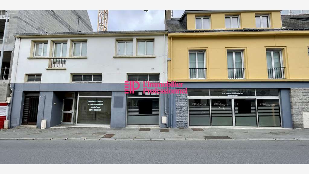 A louer local commercial 424m² à Lorient centre