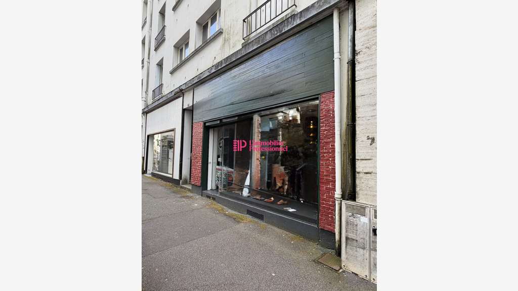 A louer local commercial 68m² à Lorient centre