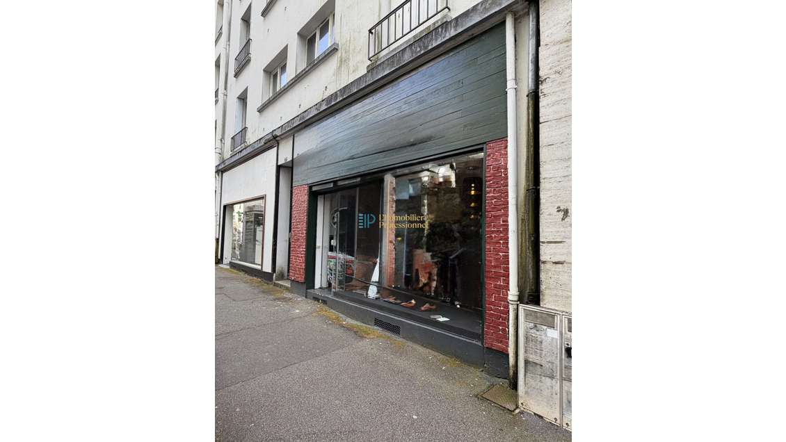 A louer local commercial 68m² à Lorient centre