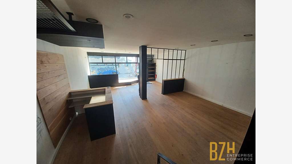Loue local commercial 133m² au centre de Lorient