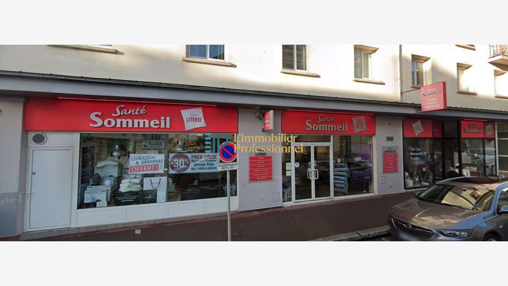 A louer local commercial 262m² à Lorient centre