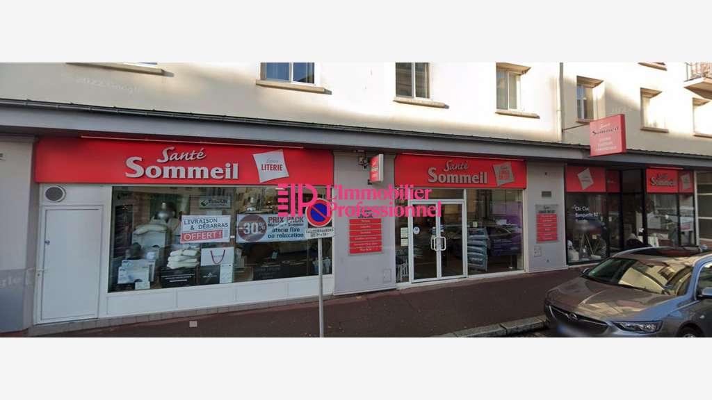 A louer local commercial 262m² à Lorient centre