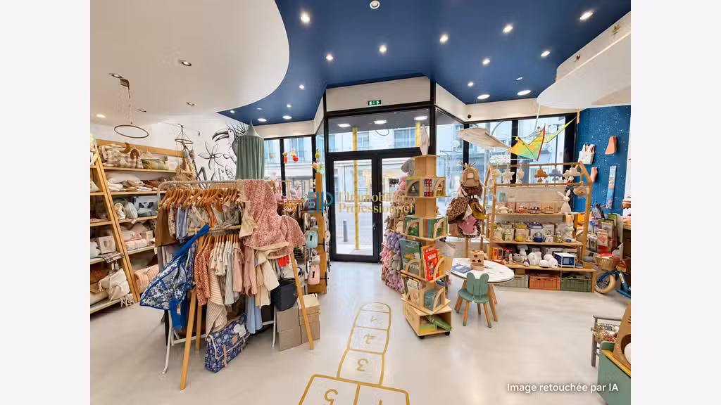 Local commercial de 134m² à louer à Lorient centre