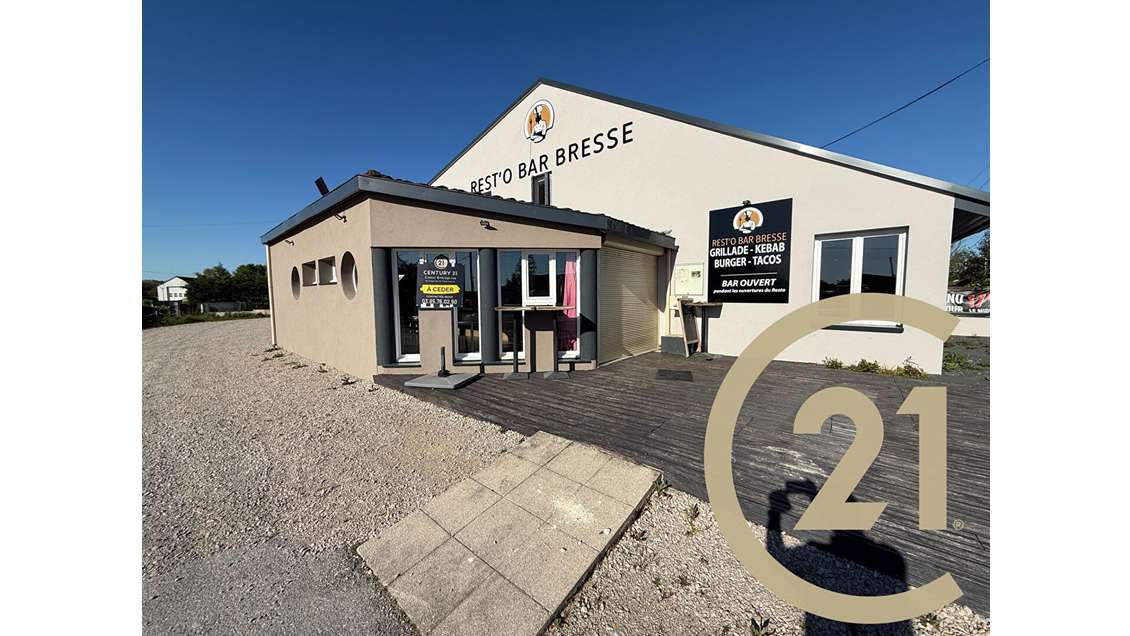 Local restauration 170m² et appartement à Louhans 