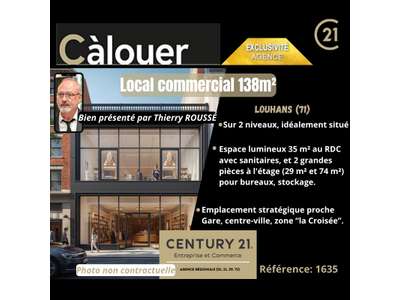 Location Locaux commerciaux - Boutiques à Louhans