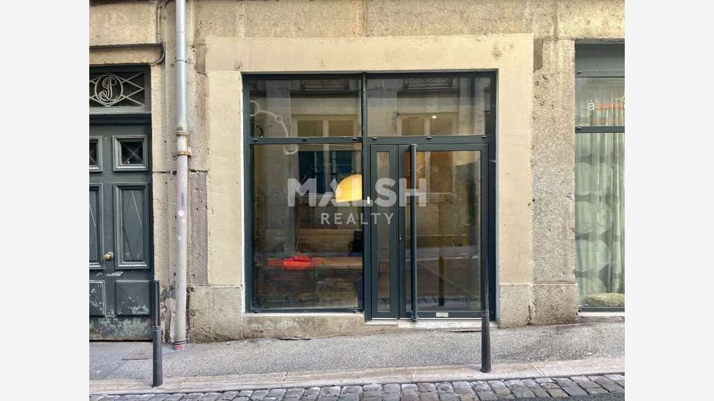 A louer local commercial 87m² à Lyon 1er