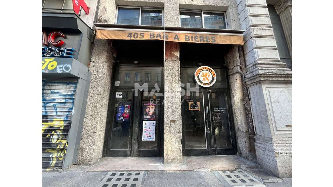 Local commercial 168m² à louer à Lyon 1er Terreaux