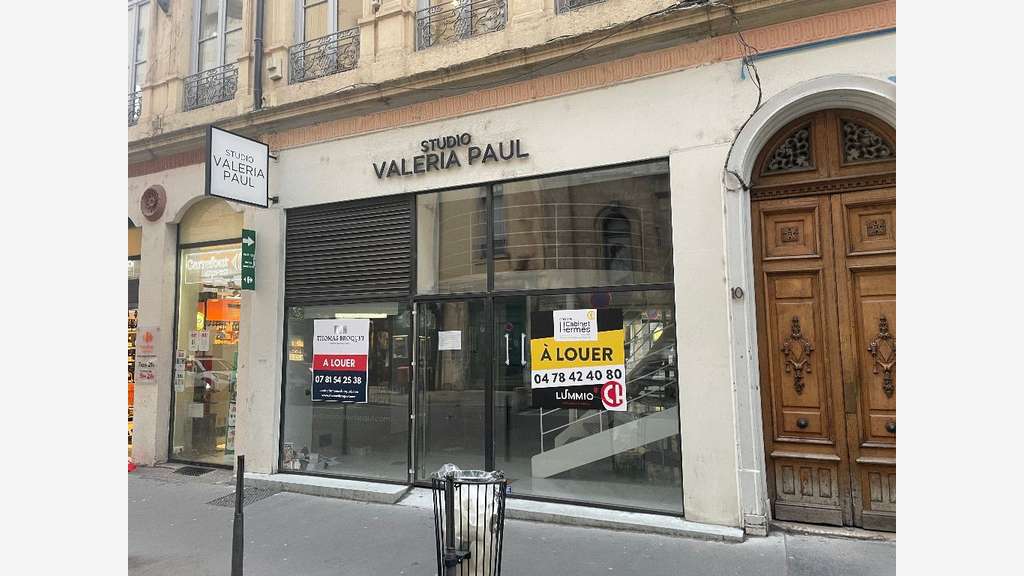 Local 55m² à louer à Lyon rue Paul Chenavard 69001