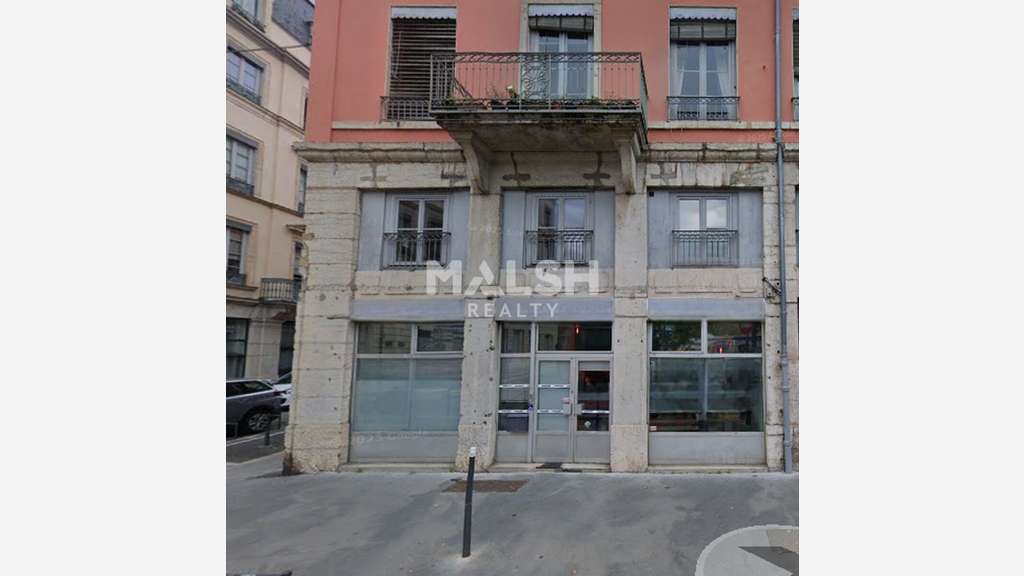 A louer local commercial 100m² Lyon 2e Perrache