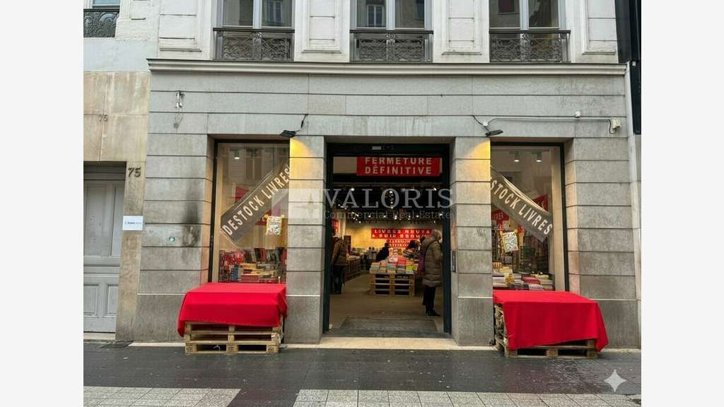 A louer local commercial 516m² empl N°1 Lyon 2e