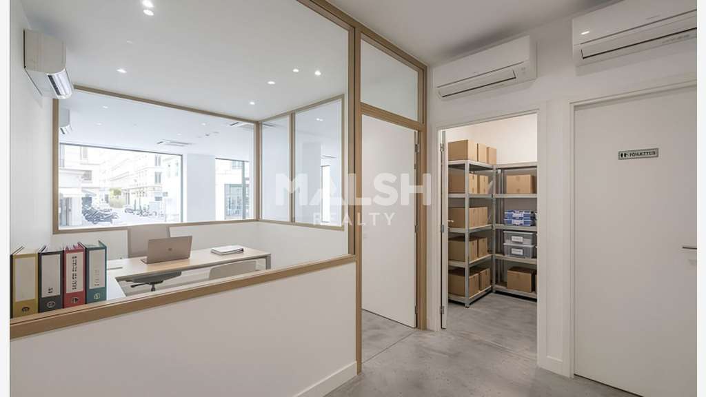 A louer local commercial 1er étage 87m² Lyon 2
