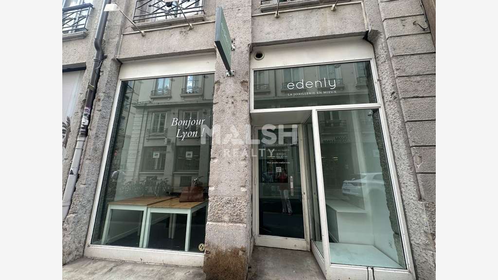 Local à louer 21m² à Lyon 2e rue Auguste Comte