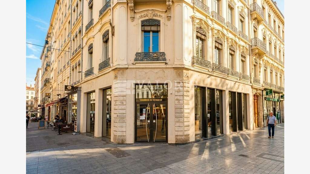 Local commercial 174m² à louer empl N°1 Lyon 2ème 