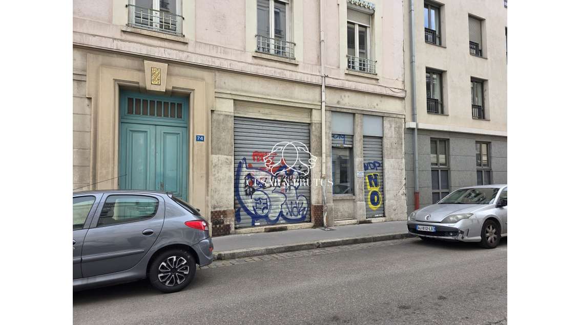 A louer local commercial de 79m² à Lyon 3 Vitton