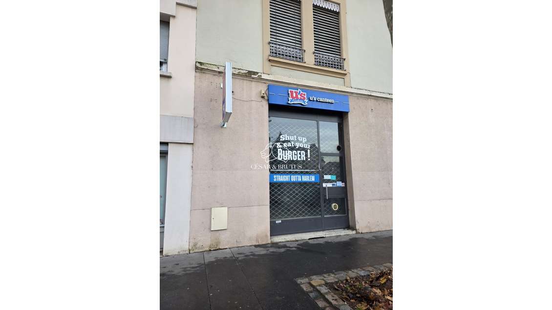 Location local commercial 58m² à Lyon 3 Montchat