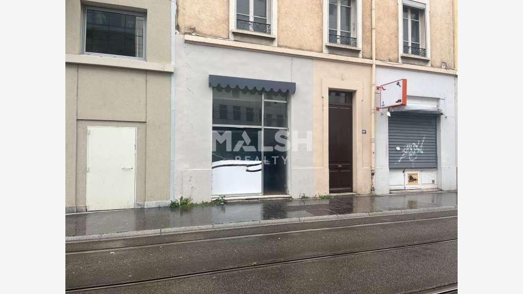 A louer local commercial 50m² à Lyon 3e Préfecture
