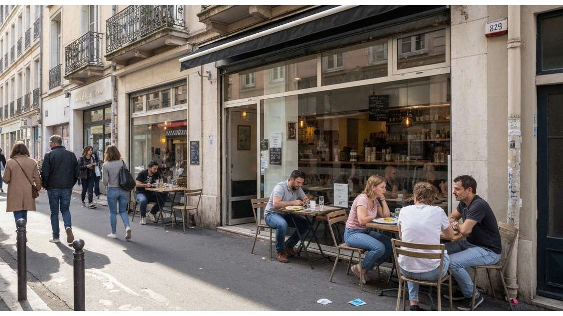 A louer local commercial de 78m² à Lyon 69003