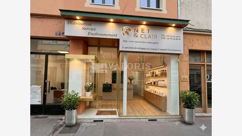 Local commercial de 64m² à louer à Lyon 69003