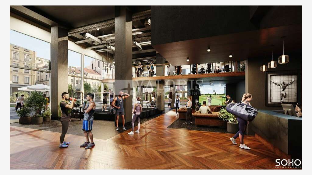 A louer local commercial 1563m² Part-Dieu Lyon
