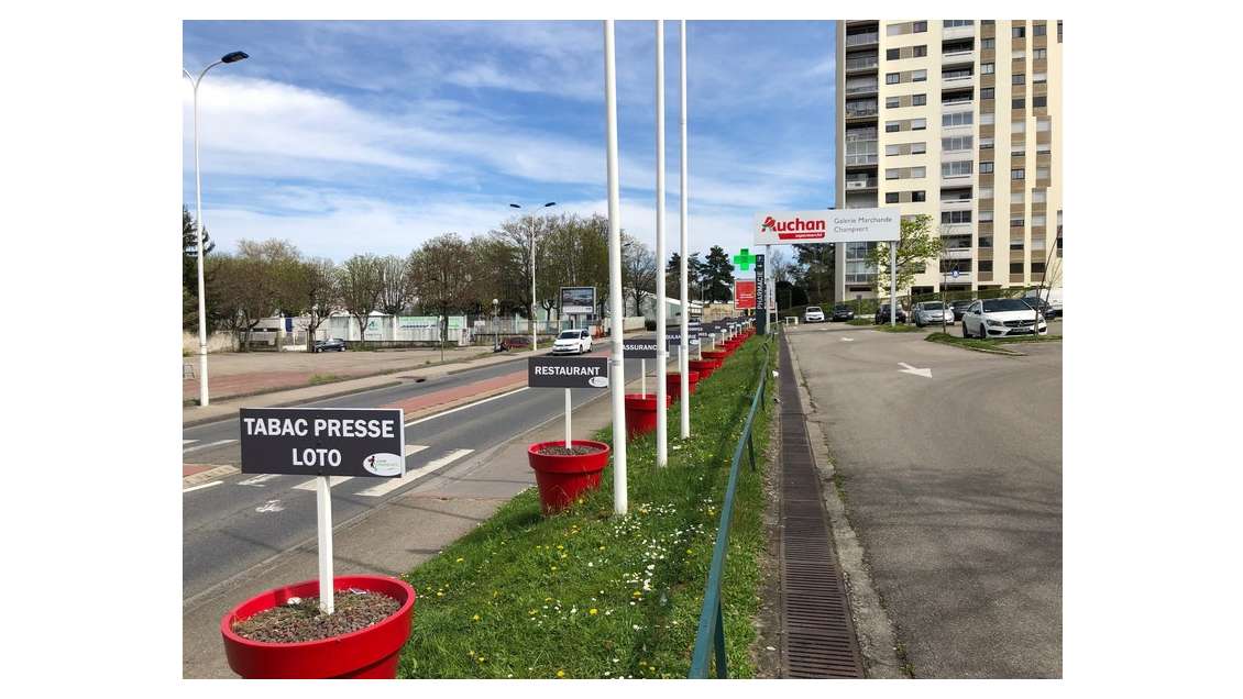 Local 87m² galerie marchande Champvert à Lyon 5e