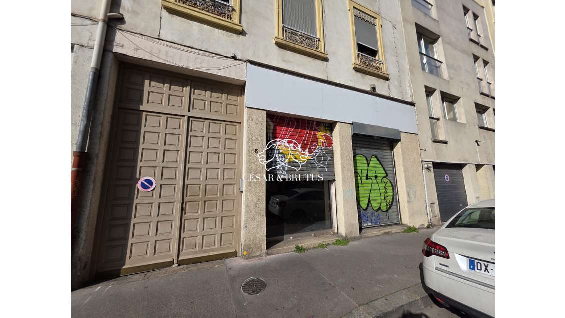 Location local commercial 54m² Lyon 6 rue Baraban