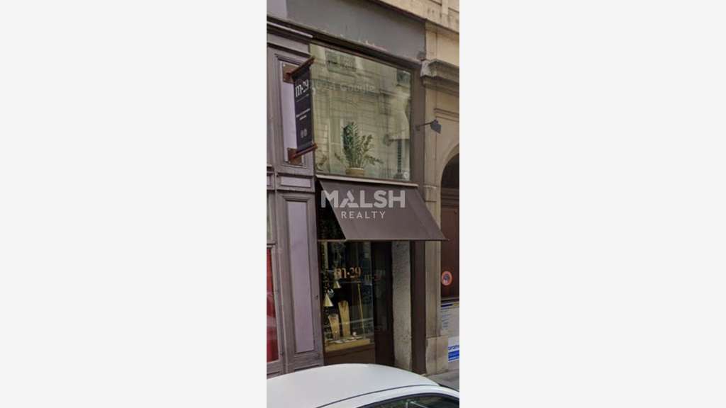 Local commercial 33m² à louer rue Cuvier à Lyon 6e