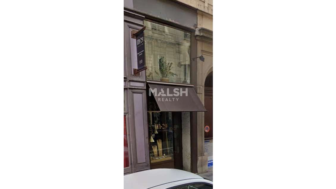 Local commercial 33m² à louer rue Cuvier à Lyon 6e