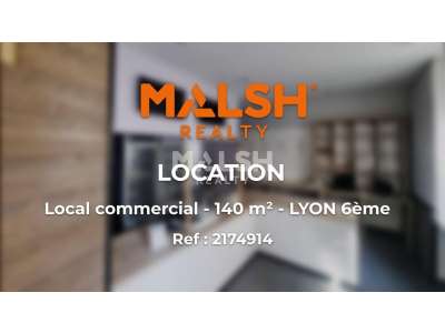 Location Locaux commerciaux - Boutiques à Lyon 6e