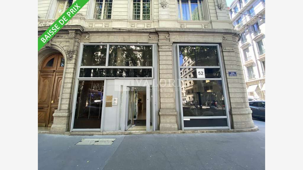 A louer local commercial 274m² à Lyon 6e Foch