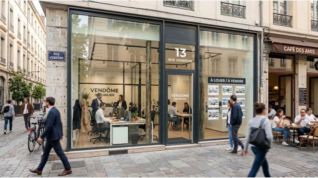 A louer local commercial 201m² rue Vendôme Lyon 6e